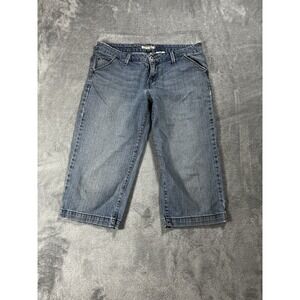 Y2K Levis 545 Capri Women's Size 10 Mid Rise Denim Jeans Light Wash